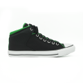 CONVERSE CTAS HIGH STREET RETRO MID BLACK/GREEN. 