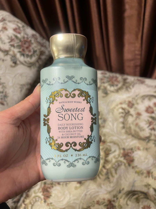 (Preorder) Bath & Body Works Sweetest Song Body Lotion 236ml. Genuine.