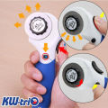 KW-triO 45mm Rotary Cutter | Perforating Dotted Cutter | Leather Cutting Tool | Fabric Circular Cloth Leather Craft Roller Wheel Blade | Knife DIY Patchwork Sewing Quilt. 