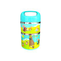 Golden Pyae_ Flower Rose Multipurpose Cute Lunch Box Stainless Steel Liner Double Deck Construction Capacity 930ml (ထမင်းနှစ်ဆင့်ဆွဲဘူး). 