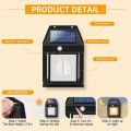 iBis_ LED Solar PIR Motion Sensor Wall Lantern Solar Battery Interaction Wall Lamp LED Edison Light Bulb (ဆိုလာ လူဖြတ် မီးလာ မီးဝါမီးသီး). 