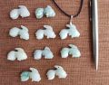 Fish pendant jade, ကျောက်စိမ်းငါး ဆွဲသီး. 