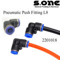 Pneumatic Push Fitting L8. 