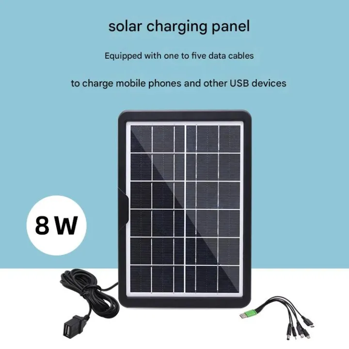 CCLAMP%206w%20voltage%20stabilized%20solar%20panel%20power%20bank%20mobile%20phone%20charging%20-%20Image%203