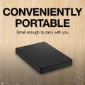 Seagate Portable 1TB External Hard Drive. 
