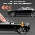 (Preorder) LEO 1:24 Rolls-Royce Spectre Metal Toy Car Vehicle Die Cast Model Car For Boys Children Simulation Sound Effect Gift Hobby Collection ကလေးကစားစရာအရုပ်. 