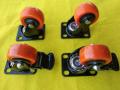 Clover 2 inch  Caster Wheels ,  Ball Bearing Swivel Castor ( 4 PCS )  ( ၄ ခုတစုံ ). 