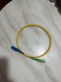 Fiber patchcord SC/APC -SC/UPC 1 meter length/ FTTH yellow cable. 
