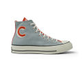 CONVERSE CHUCK 70 SPORT REMASTERED HI GREY/ORANGE. 