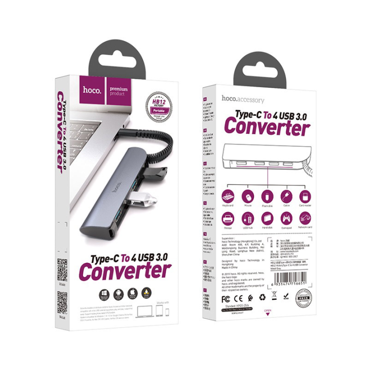 Type-C%20hub%20%E2%80%9CHB12%20Victory%E2%80%9D%20USB-C%20to%204%20ports%20USB3.0%20converter%20-%20Image%204