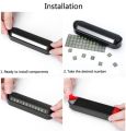 Stylish Car Phone Number Display Plate/Luminous Magnetic Phone Number Display/Parking Card Plate. 