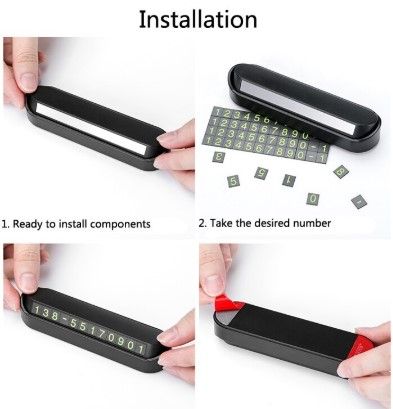 Stylish%20Car%20Phone%20Number%20Display%20Plate/Luminous%20Magnetic%20Phone%20Number%20Display/Parking%20Card%20Plate%20-%20Image%202