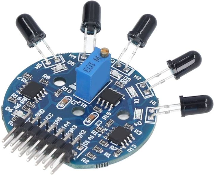 Five Channel Flame Sensor Module