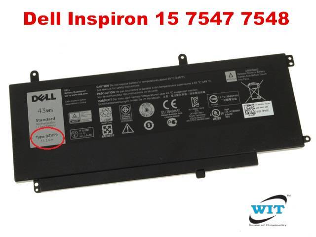 DELL Vostro14-5459 7548  7547 V5459      P41F P68G  D2VF9 (ORG) laptop battery
