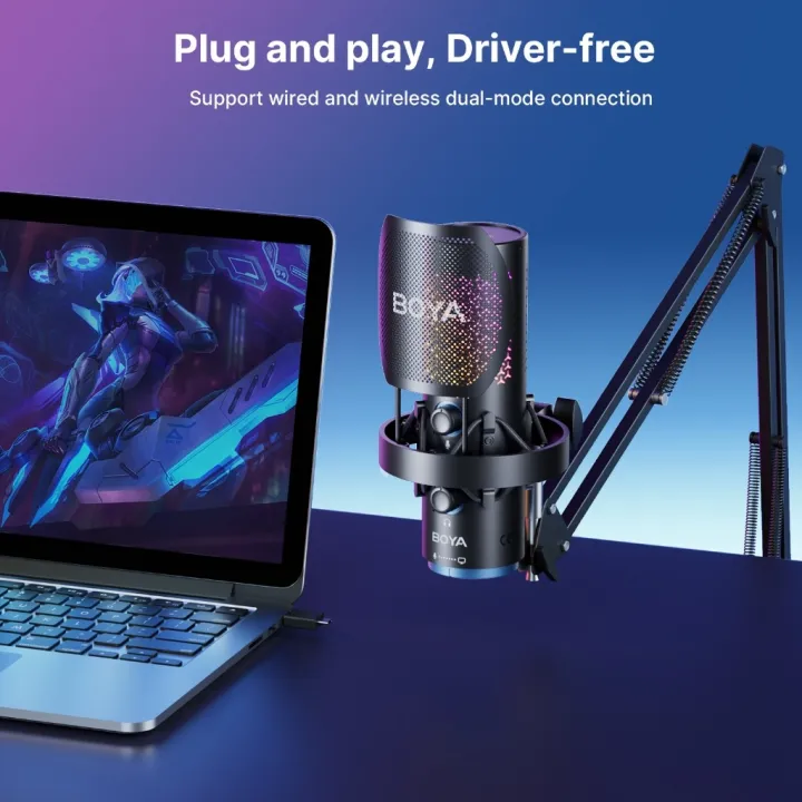 (Preorder)%20BOYA%20K5%20USB%20RGB%20Desktop%20Microphone,%20Gaming%20Microphone,%20Wireless%20Microphone,%20Condenser%20Microphone,%20PC%20Microphone,%20Vocal%20Recording%20Microphone,%20Compatible%20with%20Mobile%20Phones.%20-%20Image%203