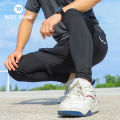 (Preorder)WEST Cycling Men Compression Pants Gym Fitness Sports Running Leggings Tights Quick Dry Fit Training Jogging Pants Black အားကစားဘောင်းဘီရှည်. 