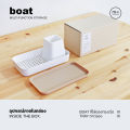 (Preorder) Minimal Boat Sink Caddy & Utensil Holder by AquaproThailand. 