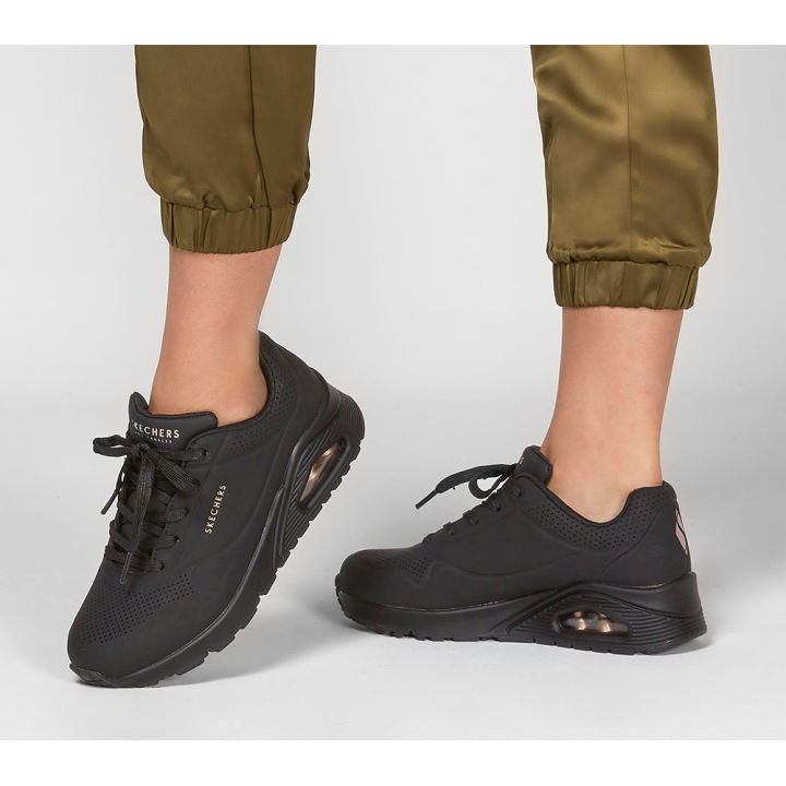 (Preorder)%20%20Skechers%20Skechers%20Women's%20Shoes%20Sneakers%20Women%20SKECHERS%20Street%20Uno%20Stand%20On%20Air%20Walking%20Shoes%20-%2073690-BBK%20Air-Cooled%20Memory%20Foam%20-%20Image%203