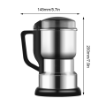 Coffee Grinder Electric, Coffee Bean Grinder Electric Mill Spice Grinder, Low Noise, 400W Powerful Stainless Steel Blade, Cord Stora(Crusher). 