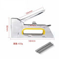 Swedish Tucker, Stainless Steel Construction Manual Staple tool Heavy Duty Furniture Stapler to Hold 1008F Staples for Upholstery Material Repair. 