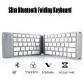 Tech Infinite JEQANG JB-829 Wireless Bluetooth Folding Keyboard Foldable Wireless Keypad for IOS/Android/Windows iPad Tablet phone Wireless Rechargeable Folding Bluetooth Keyboard Foldable Keyboard Tablet Keyboard Foldable design for phone and computer. 