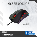 MS-ZEB Optical USB Gaming Mouse (TEMPEST PLUS). 