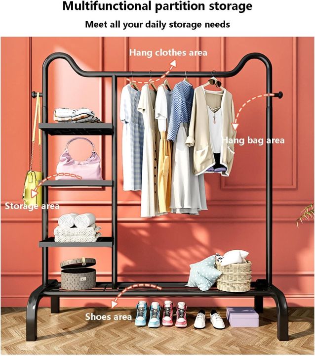 U-Shape%20Heavy%20Duty%20Metal%20Clothes%20Rack%20with%20Shelves%20-%20150x45x150cm%20-%20Image%209