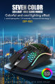 DIVIPARD OP-50 colorful luminous RGB mouse business office aggravated 4D lightweight mouse. 