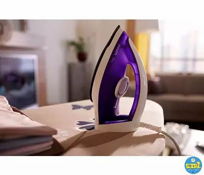 Philips Diva Dry Iron Non-stick Soleplate (1200W) GC122 (မီးပူ) (အစစ်) AMD Electronic