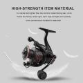 EsoGoal Fishing Reels Fishing Line Winder Rapid Wheel Spinning Fishing Reel 12+1 Ball Bearing GS Series Light Fish Reels and Smooth Powerful Spinning Reel. 