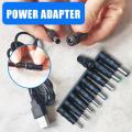 10 Sets Universal Jack DC Power Plug Converter. 
