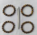 Tiger's eye bracelet 10 mm size,  တိုက်ဂါးအိုင်း လက်ပတ် ၁၀ ဆိုက်၊. 
