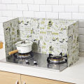 Golden Pyae Kitchen Aluminium Foil Plate Gas Stove Protector Versatile Cooker Shield Splash Guard Cooking Frying Oil Splatter Screen Cover (မီးဖို အပူကာ). 
