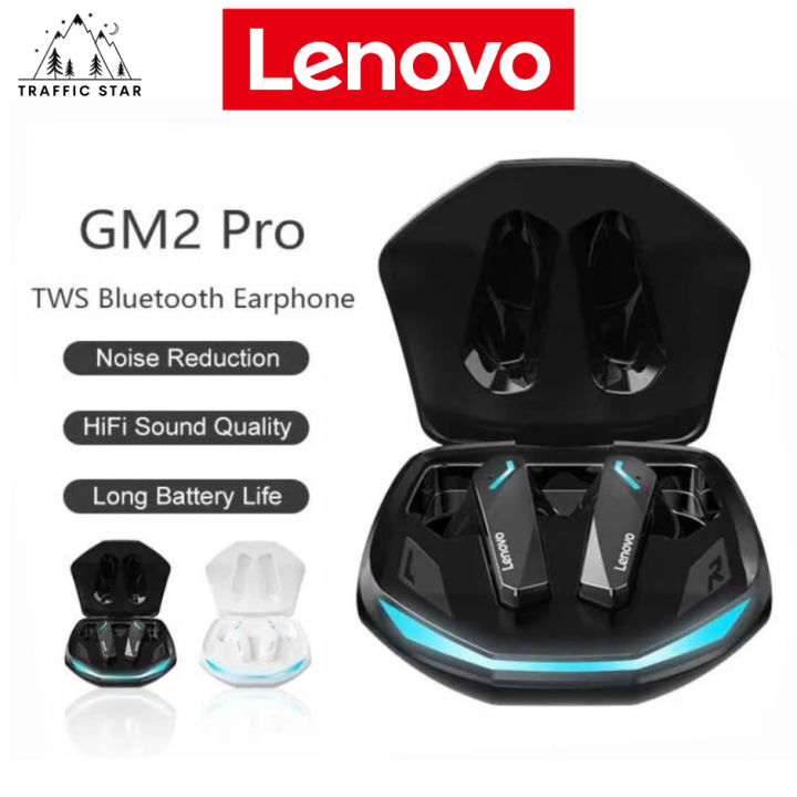 Lenovo GM2 Pro BT 5.3 TWS Earbuds Low Latency headset HD call Dual mode