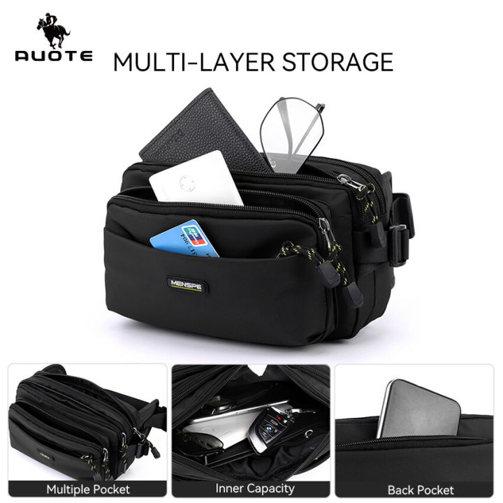(Preorder)AUOTE%20Men's%20Bag%20Nylon%20Front%20Chest%20Bag%20Multi-layer%20Crossbody%20Bag%20Zipper%20Waterproof%20Bag%20Sports%20Shoulder%20Bag%20Street%20Travel%20Tote%20Bag%20for%20Work%20or%20Business%20-%20Image%206