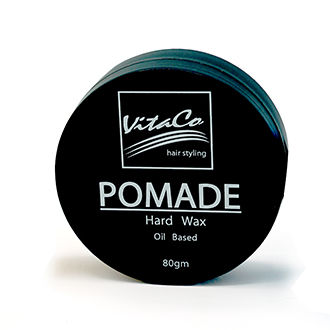 VitaCo Pomade Hard Wax Black 100g ဗိုက်တာကို ပိုး မတ် အနက်ရောင်ဖယောင်း