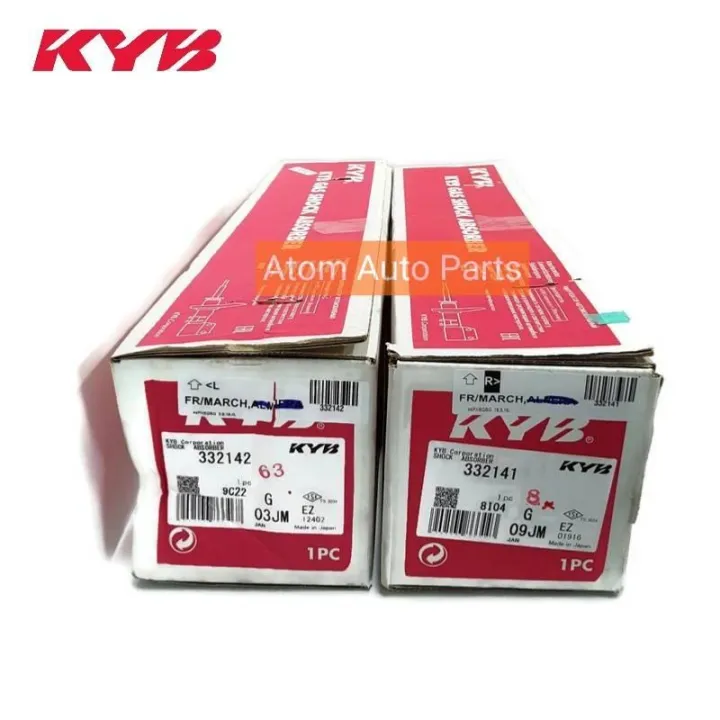 (Preorder) KYB front shock absorber MARCH 2010-2014 left-right, 1 pair ...