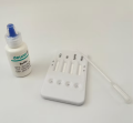 HIV test kit. 