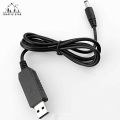 5V to 12V Converter Router to Power bank Cable (Router များကို ပါဝါဘန့်ဖြင့်ချိတ်ရာတွင်သုံးသော 5V to 12V converter cable ကြိုး). 