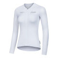 (Preorder)  Santic Women's Long Sleeve Cycling Jersey, Breathable, Reflective, Back Pocket, UPF 50+, Asian Size KL25C01181. 
