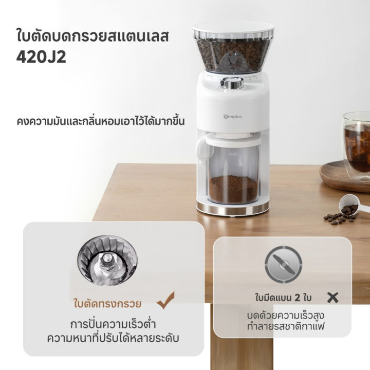 (Preorder)%20Simplus%20Electric%20Coffee%20Grinder%20Household%20Smart%20Grinder%2035%20Grind%20Settings%20Customizable%20Quantity%20MDJH004%20%E1%80%80%E1%80%B1%E1%80%AC%E1%80%BA%E1%80%96%E1%80%AE%E1%80%80%E1%80%BC%E1%80%AD%E1%80%90%E1%80%BA%E1%80%85%E1%80%80%E1%80%BA%20-%20Image%204