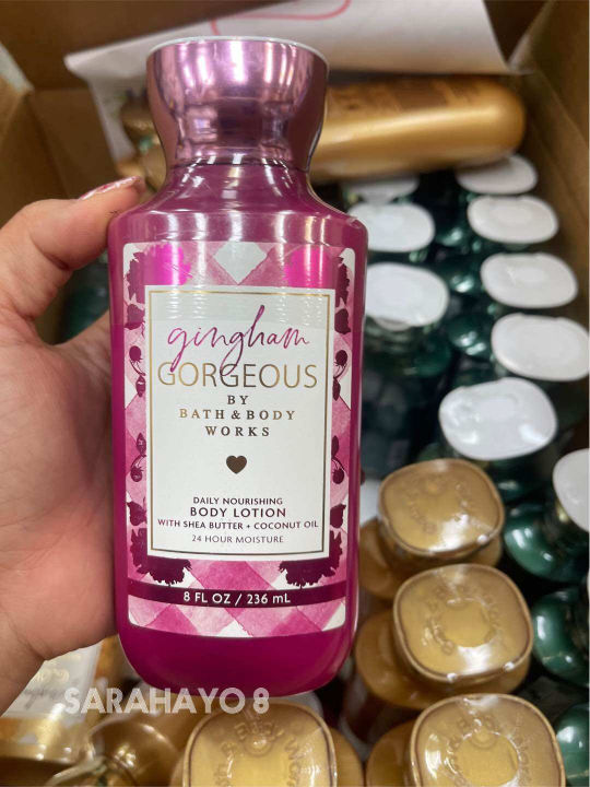 (Preorder)Bath%20&%20Body%20Works%20Gingham%20Gorgeous%20Daily%20Nourishing%20Body%20Lotion%20236ml.%20Genuine%20-%20Image%203