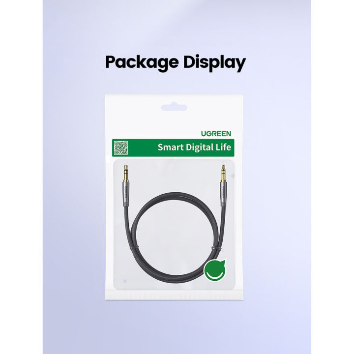 (Preorder)%20UGREEN%20HiFi%20AUX%20Cable%203.5mm%20Speaker%20Audio%20Cable%20For%20Guitar%20Silver%20Plated%20Braided%20Auxiliary%20Cable%20Car%20Headphone%20-%20Image%209