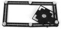 Clover Heavy Duty Aluminum Alloy Angle Template Tool  Multi Function Universal Layout Measuring Ruler   Aluminum Alloy Six-fold Ruler Tile Opening Locator Universal Puncher. 