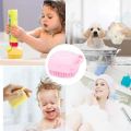 Silicone Bath Brush and Body Shower Brush with Soap Dispenser. 