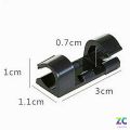 ဝါယာကြိုး organizer clip. Self-Adhesive Cable Clips Organizer Drop Wire Holder Cord Management, Pack of 20, Transparent. 