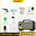 (Preorder)SOARFLY 220V 3800W high pressure water gun, car wash water gun, Hight Pressure Washer, high pressure water gun, high pressure water gun, self-suction induction motor, auto stop, car wash machine, car, machine. 