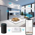 Tuya WiFi Smart Home Switch Relay Module Smart Life APP Voice Control Smartphone Remote Control Timer. 