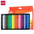 Deli Crayon 24 Color EC20020 (1 Pack). 