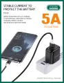 JOKADE JA020 SHENZHOU Series sillicone fast charge data cable(1 meter) (Type-C). 